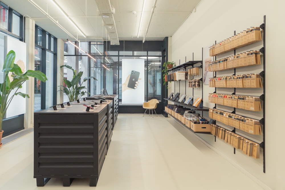 Shop interior